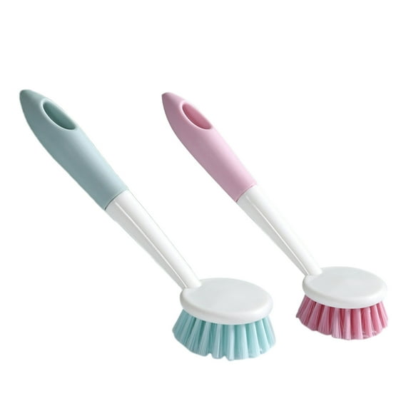 PAMINGONO Pot Washing Brush Plastic Kitchen Utensil Cleaning Kitchen Cleaning 2Set