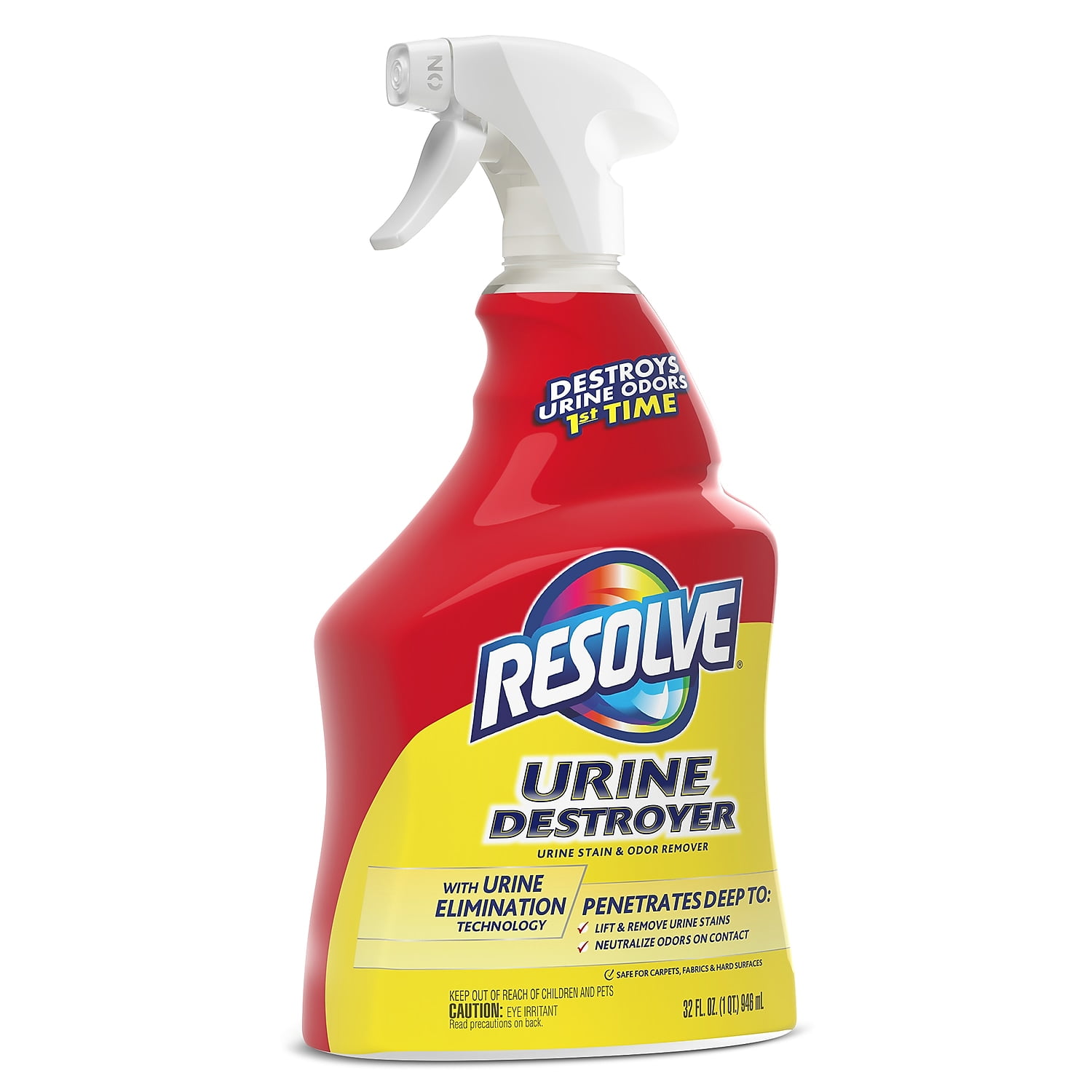 Resolve Urine Destroyer Pet Urine Stain and Odor Remover Spray, 32oz Best Deals and Price