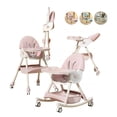 thumbnail image 1 of Multiply C1 silla portátil de comer para bebe plegable Modelo rosa, 1 of 4