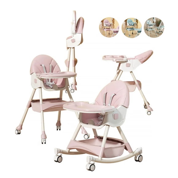 Multiply C1 silla portátil de comer para bebe plegable Modelo rosa