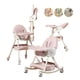 thumbnail image 1 of Multiply C1 silla portátil de comer para bebe plegable Modelo rosa, 1 of 4