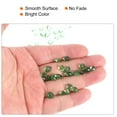 thumbnail image 5 of Uxcell 250g/0.55lb 3-6mm Glass Stones Pebbles Decor for Vase Filler Aquarium, Green, 5 of 6
