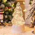 thumbnail image 1 of Karymi Christmas Decorations Christmas Tree Crystal Ball Music Box Christmas Snow Music Light Christmas Gift Night Light Summer Savings Clearance Victoria Day, 1 of 3