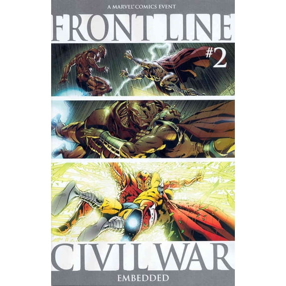 Civil War: Front Line #2 (2nd) VF ; Marvel Comic Book