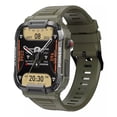 thumbnail image 1 of Reloj Inteligente Smartwatch Mk66 Rough Fralugio Bp Hr Spo2 Verde Fralugio Sport, 1 of 4