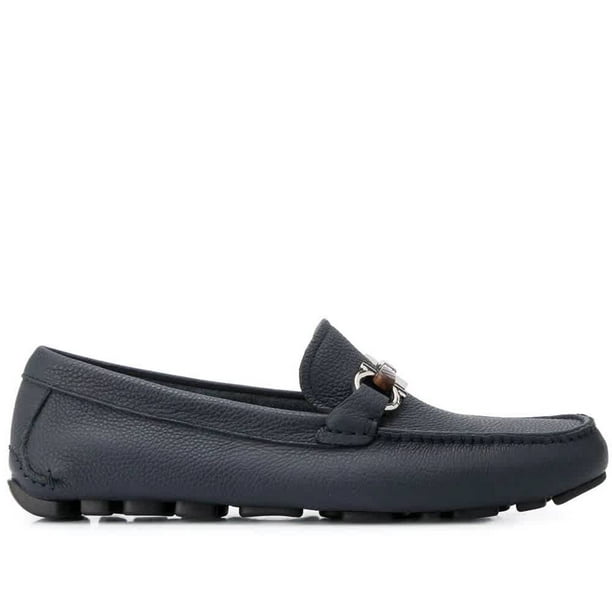 salvatore ferragamo trifoglio patent gancini horsebit loafers