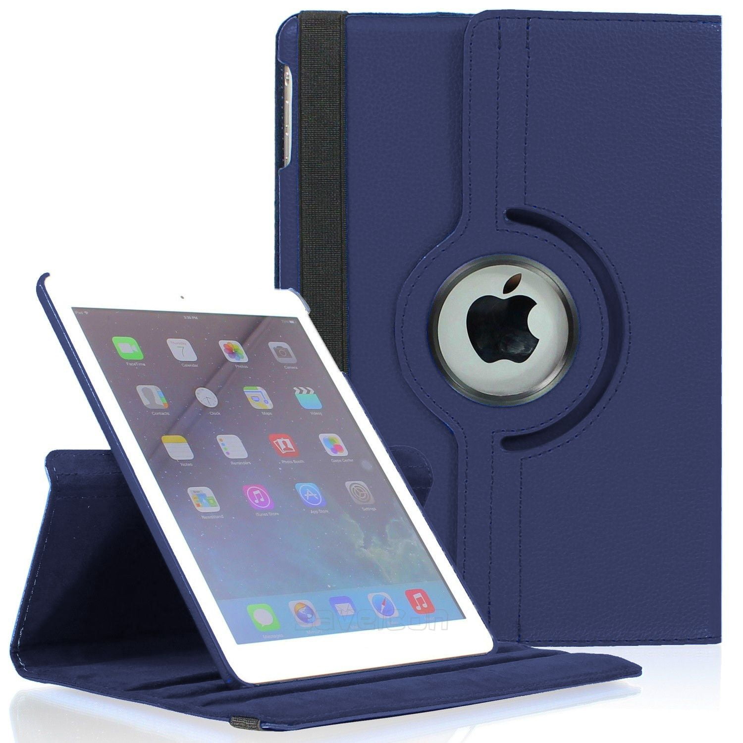 iPad Mini (5th Generation, 2019), iPad Mini 4 (2015), Case KIQ PU Leather Folio Swivel Rotating