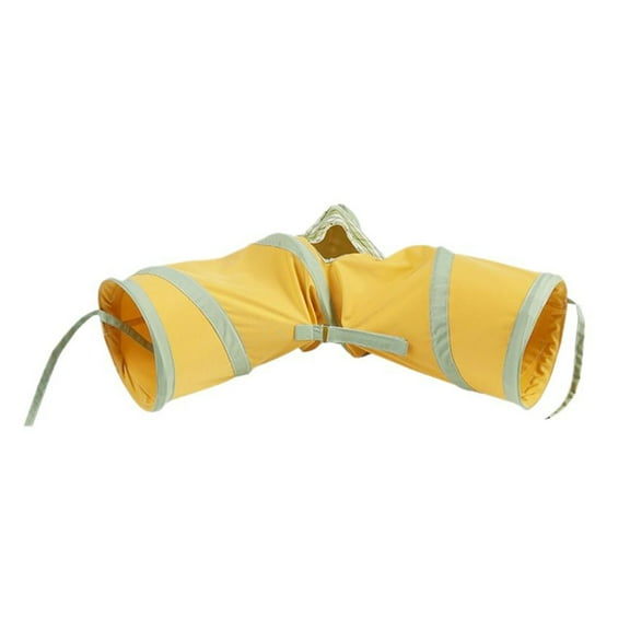 Hamster Tunnel Bed Toy Rabbits Toy Soft Cave House for Hamster for Guinea Pigs, Gerbils Playtube Toy Bed