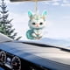 thumbnail image 5 of Head Natal Buddha Acrylic Flat Christmas Pendant Car Rearview Mirror Pendant Saint, 5 of 5