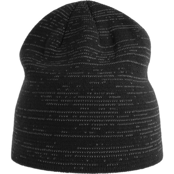 Atlantis  Adult Shine Reflective Recycled Short Beanie