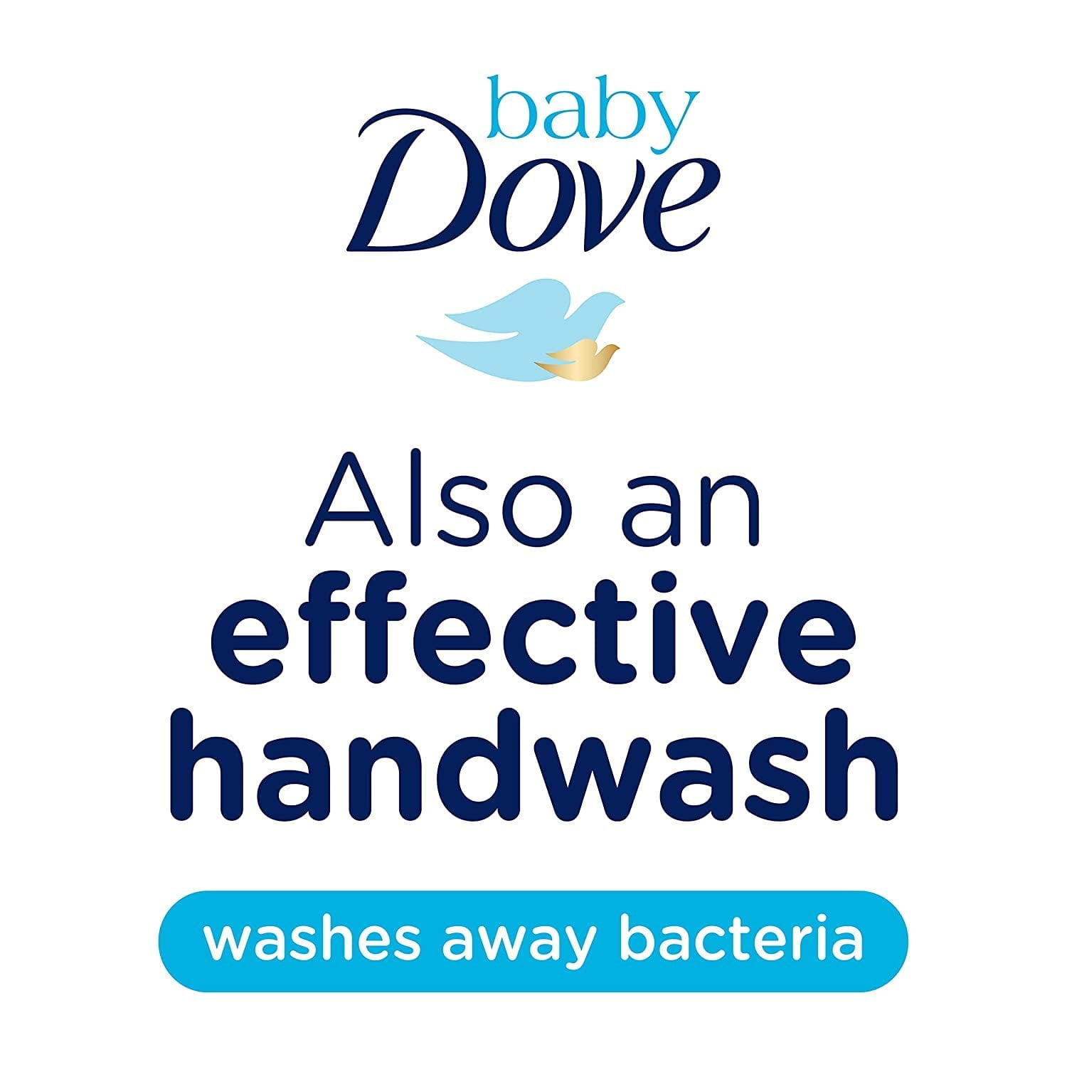 Baby Dove Tip To Toe Wash Sensitive Moisture Fragrance Free 13 oz Pack of 4