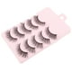 thumbnail image 4 of 5 pares de pestañas postizas naturales gruesas, pestañas hechas a mano, accesorios de maquillaje para mujer, 4 of 4