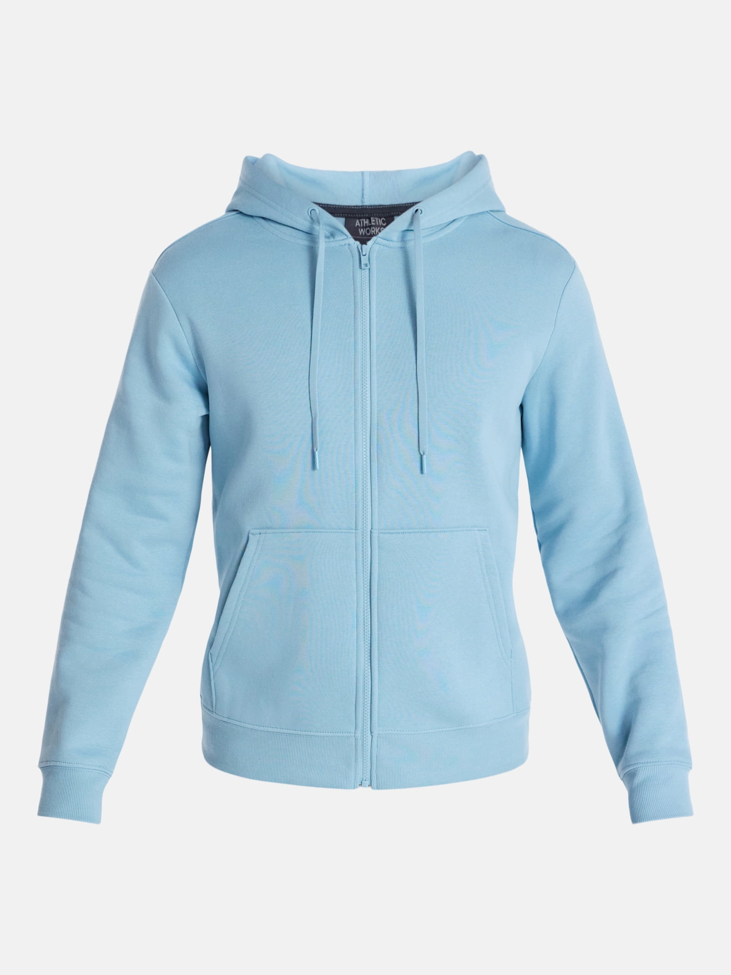Athletic Works Men's and Big Men's Zip Up Fleece Hoodie Sweatshirt, Sizes S-5XLT