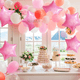 thumbnail image 3 of Kit 60 Globos Estrella Decoracion De Cumpleaño Fiesta Xtellar rosa, 3 of 3