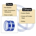 thumbnail image 4 of Uxcell Blue Heat Tape, 2 Rolls 25mmx33m 108ft High Temperature Heat Resistant Tape for Sublimation, 4 of 6