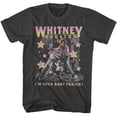 thumbnail image 1 of Whitney Houston Motorcycle Stars Smoke Adult T-Shirt, 1 of 2