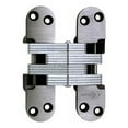 thumbnail image 2 of SOSS 220AS Alloy Steel 20/90/180 Min. Fire Rated Hinge for 2" Doors, Satin Nickel Exterior Finish, 2 of 7