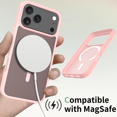 thumbnail image 3 of XNB for IPhone 17 Pro Max Case [Compatible with Magsafe]Translucent Matte Phone Cover, [Military Grade Drop Protection] Slim Durable Shockproof Protective Bumper, 3 of 5