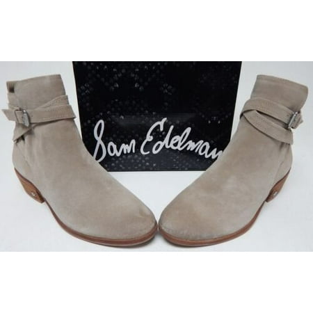 

Sam Edelman Polina Size US 7.5 M EU 37.5 Women s Suede Ankle Booties Safari Tan