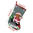 thumbnail image 7 of KCEHTA Christmas Stockings, Christmas Gift Bags, Personalized Christmas Stockings, Snowman Santa Hanging Stocking, Christmas Tree Hanging Decorations for Fireplace Wall Window Christmas Decor, 7 of 7