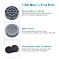 thumbnail image 4 of 4PCS  Base Foot Pads  Slip  Vibration Pads for Home Appliances  Stabilizer for Raising Height Reducing Noise  Floor, 4 of 7