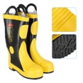 thumbnail image 1 of Sonew Fireman Fire Fighting Safety Boots High Temperature Resistant Waterproof Shoes, 1 of 8