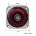 thumbnail image 4 of 2PCS Speaker Tweeter 3" Colorful Flashing Piezoelectric Loudspeaker Treble for Head Driver Stage Audio Spare Part Props, 4 of 4
