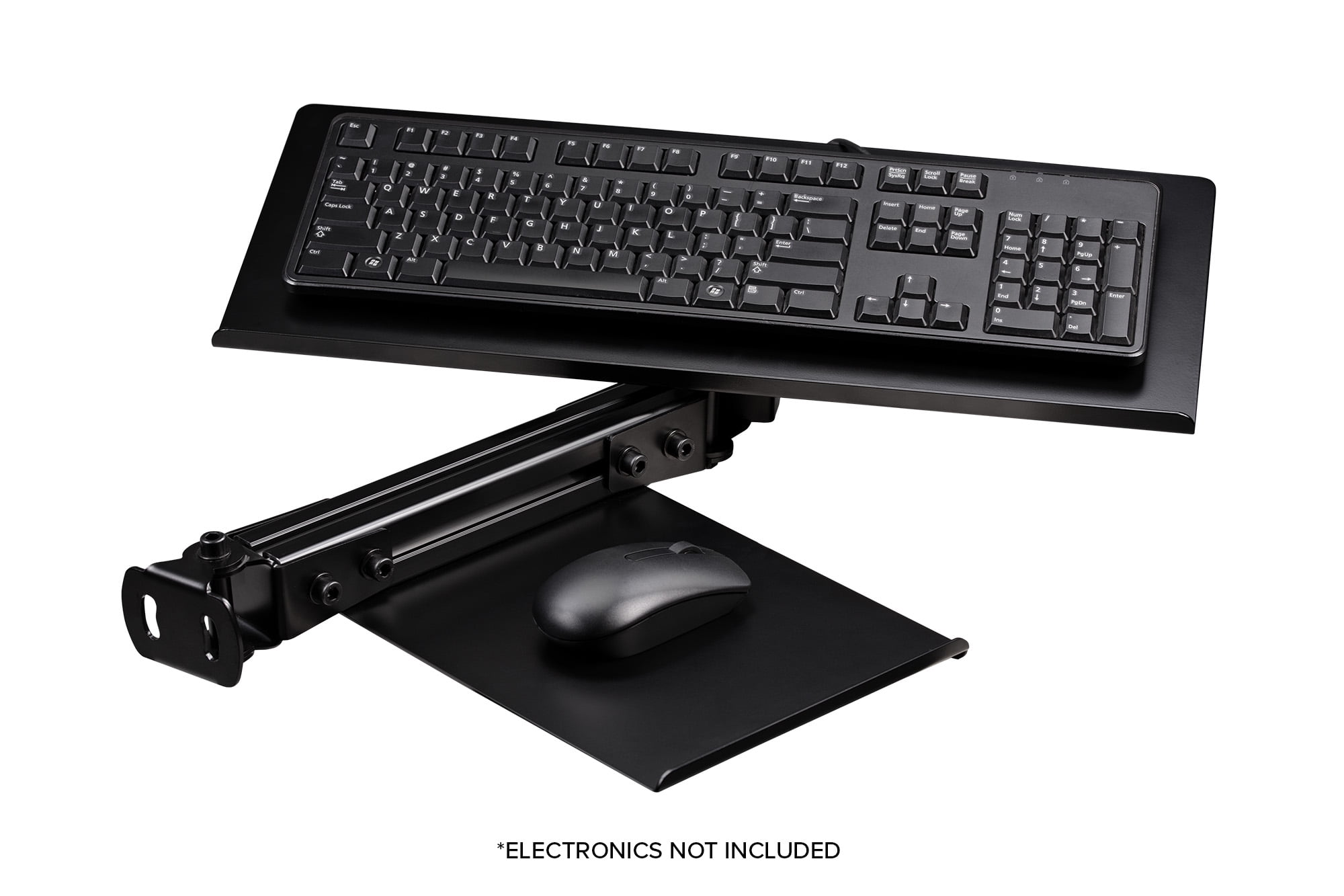 NEXT LEVEL RACING® ELITE KEYBOARD AND MOUSE TRAY-Black Edition [NLR-E019]