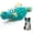 Cyan, variant on WYSHOP Tough Dog Toys for Large Dogs, Indestructible Dog Toy for Aggressive Chewers with Squeaky, Durable Chew Toys to Keep Them Busy for Medium and Large Breeds, Interactive Heavy Duty Bones