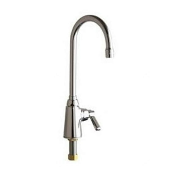 Chicago Faucet 350-E35ABCP Single Supply Sink Faucet   1.5 Gpm - Chrome