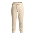 thumbnail image 6 of Letdown Men's Linen Sets 2 Piece Outfits Casual Long Sleeve Button Down Shirts and Pants Summer Beach Vacation Outfits Indoor Outdoor Fall Loungewear, 6 of 6