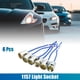 thumbnail image 2 of 6Pcs Conector de Toma de Luz 1157 de Metal 2 Cables Conector de Toma de Luz de Coche, 2 of 6