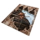 thumbnail image 2 of La Alfombra de La Sala de Estar Es Geométricamente Buena para Uso Doméstico. El Dormitorio Está Cubierto con Tapetes y La Alfombra de La Mesita de Noche Se Usa Como Tapete., 2 of 2