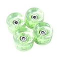 thumbnail image 5 of MAGIDEAL 4 Pieces Skateboard Wheels Longboard Wheels Transparent PU Luminous Smooth Parts Green, 5 of 8