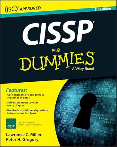 Pre-Owned CISSP for Dummies (Paperback) 1119210232 9781119210238