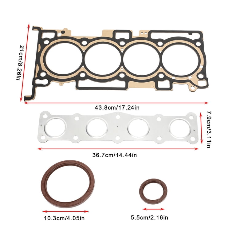 Purchase Engine Head Gasket Kit For 2011-15 Hyundai Santa Fe Sorento Sportage Sonata 2.4L In - Foto 6