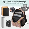 thumbnail image 5 of HUIACONG Cute Capybara School Backpack for Boys Girls Ages 6-18 Large Capacity Lightweight Water-Resistant Bookbag for Elementary Middle High School Daily Use Travel, 5 of 7