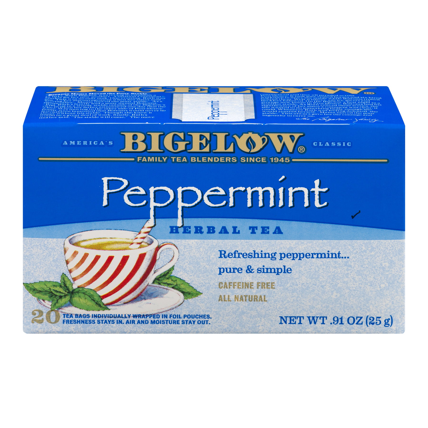 bigelow peppermint bark tea