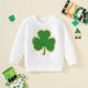 thumbnail image 2 of Sudadera Noubeau con lentejuelas del Día de San Patricio para niños de 1 a 2 años, 2 of 7
