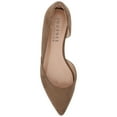 thumbnail image 3 of Journee Womens Ester Slip On Pointed Toe D'Orsay Flats, 3 of 10