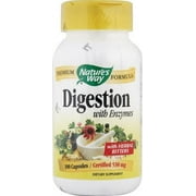 Nature's Way Digestion with Enzymes 100 Capsules