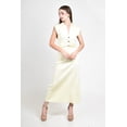 thumbnail image 1 of Vestido midi con detalle drapeado Roman Fashion /Juvenil, 03251 (Amarillo) amarillo G, 1 of 5