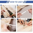 thumbnail image 5 of Uxcell 10 Yard 6mm Wide Polyester Low Density Corset Boning with 40Pcs End Cap, Black, 5 of 7