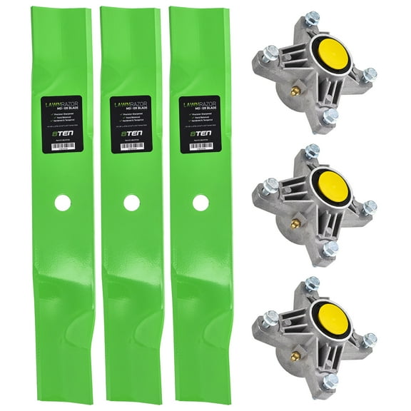 8TEN Spindle High Lift Blade Kit for Cub Cadet 54 inch Z-force S 54 MK1002289