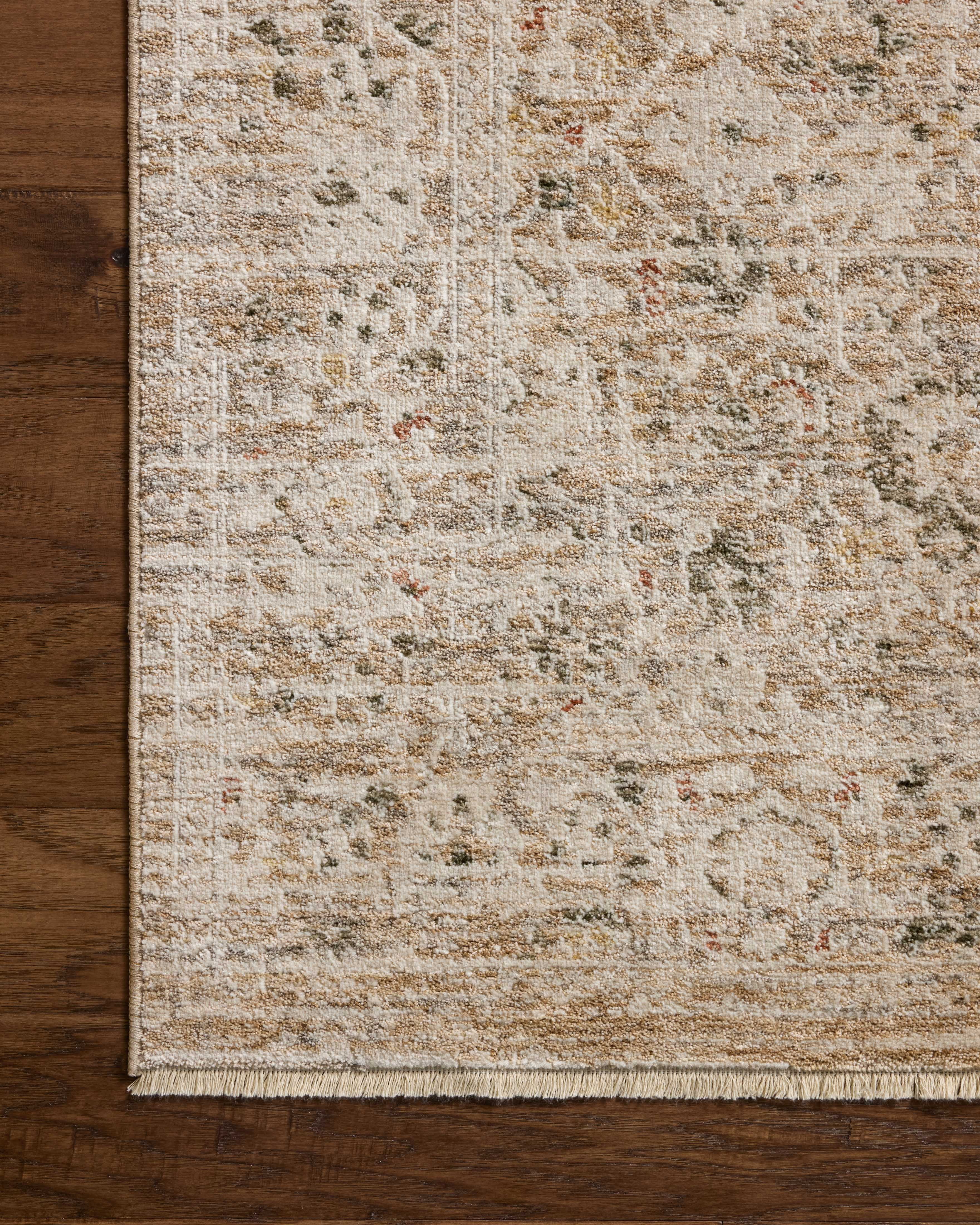 Loloi Clarisse Natural / Granite 7'-10" x 7'-10" Round Area Rug