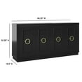 thumbnail image 6 of Twin Star Home 64" Buffet Sideboard, Black, 6 of 7