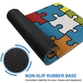 thumbnail image 6 of Color Puzzle&nbsp;desk Mouse Padwaterproofnon Slip&nbsp;for Office Home Work GamingmousepadsRubber Base Mousepad with Stitched Edges 31.5x11.8inches, 6 of 7