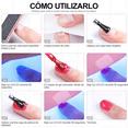 thumbnail image 4 of Kit Lampara Uña Uv Gel 54w 12 Esmaltes Mate Cepillo Manicure, 4 of 5