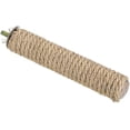 thumbnail image 1 of Lunfar 16x1x16cm Wood Bird Perch, 1 Set Paw Stick Grinding Rope Weaving Wood Stand Cage Accessory for Small Bird Parrot Dove Parakeet Ladybug, 1 of 5