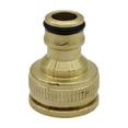thumbnail image 3 of 1/2",3/4",1" Thread Brass Quick connector Agriculture tools Garden Watering Adapter Durable Joint Drip Irrigation Fittings 1 Pcs ,Leak-Proof, 3 of 7